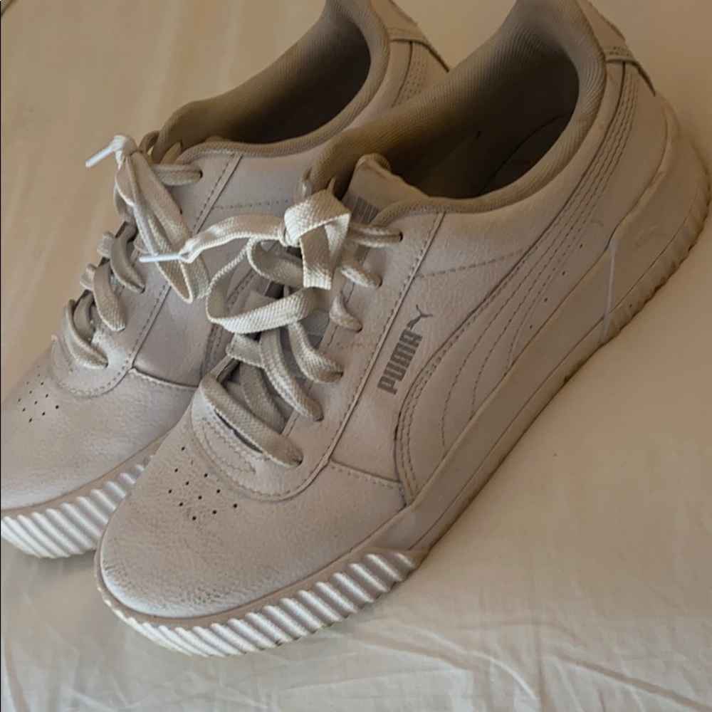 White Puma Sneakers